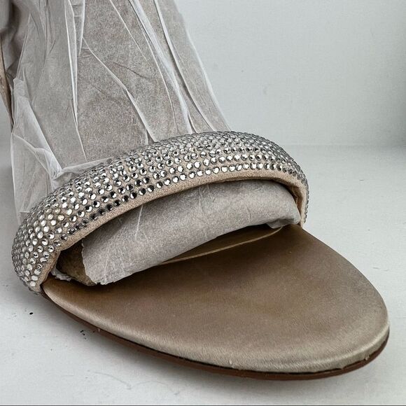 JEWEL BADGLEY MISCHKA- Women's Earlene Block Heel Evening Sandal - Picture 11 of 14